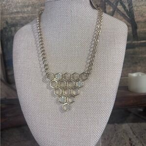 Pierre Cardin honeycomb necklace
